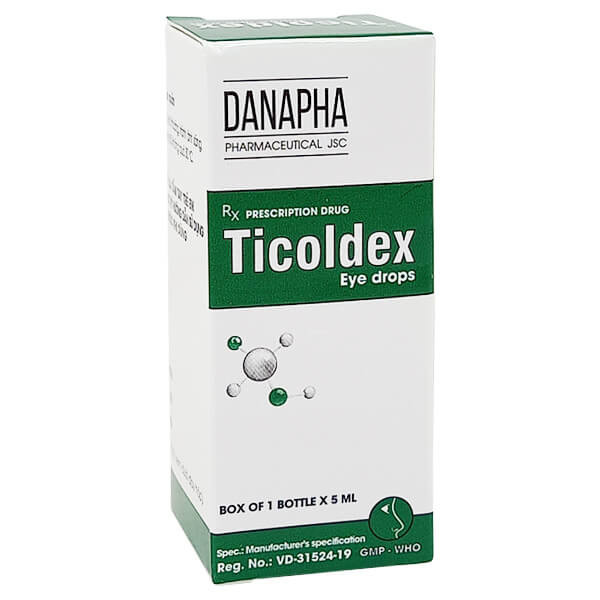 Ticoldex Nhỏ Mắt _ Đà Nẵng (L5Ml)