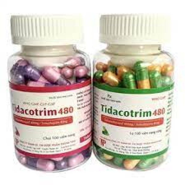 Tidacotrim 480 Viên Nang _ Thành Nam (L100V)