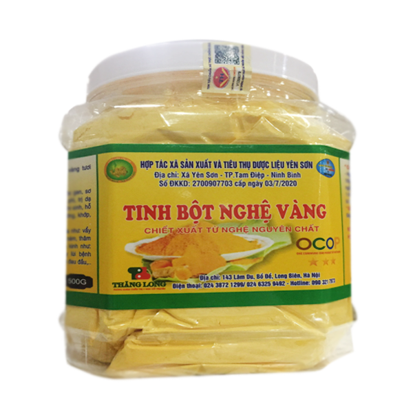 Tinh Bột Nghệ Vàng _Yên Sơn Thăng Long (L500G)
