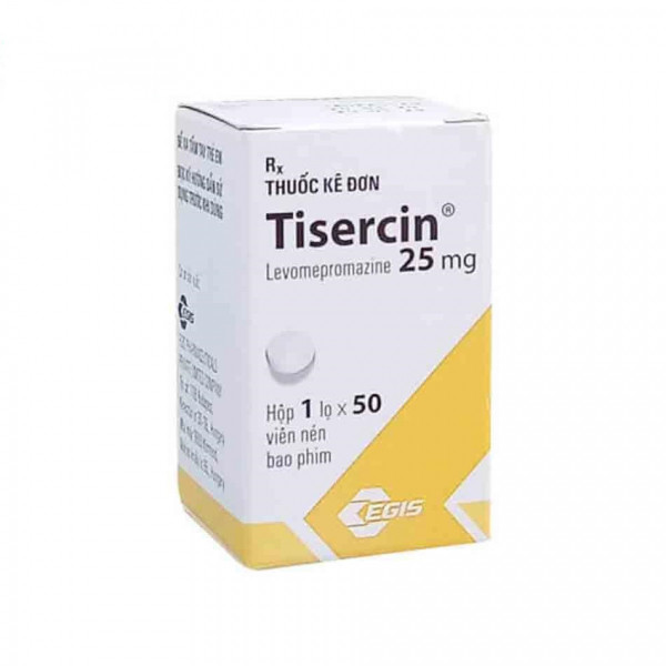 Tisercin 25Mg Egis Pharma (C/50V)