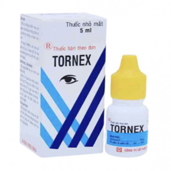 Tornex 0,3% (Tobramycin ) Nhỏ Mắt _Quang Minh (Cọc10Lọ5Ml)