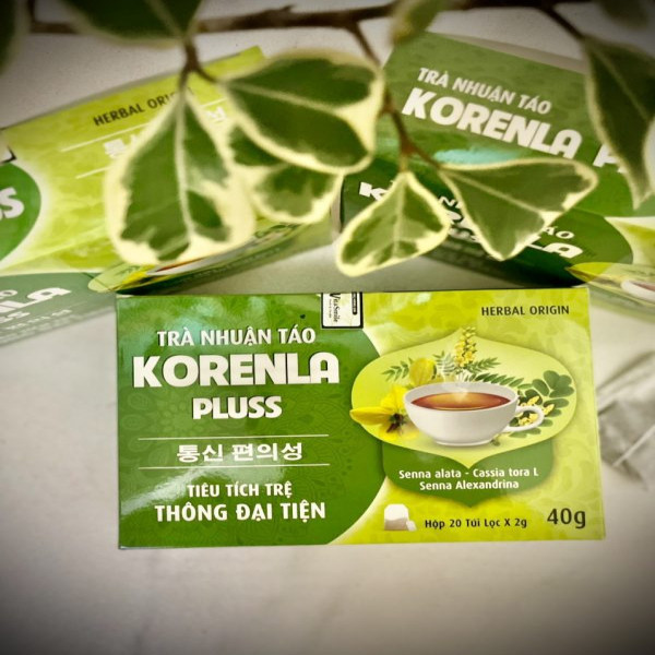 Trà Nhuận Táo Korenla Pluss _Pháp Âu (H20 Túi Lọc X 2G)