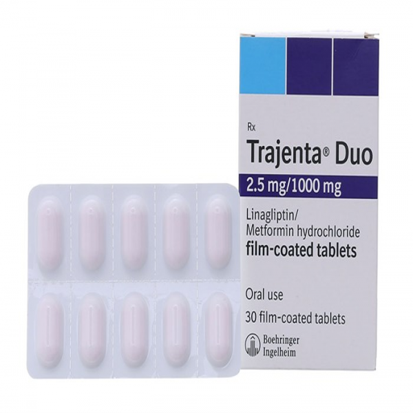 Trajenta Duo 2.51000Mg Boehringer Ingelheim (H30V)
