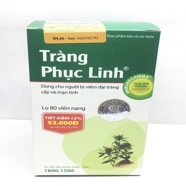 Tràng Phục Linh Xanh (Lọ80 Viên)