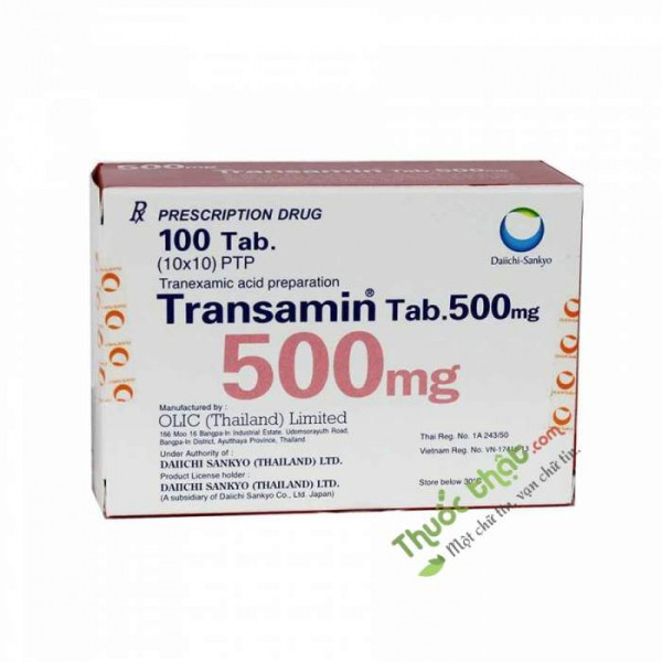 Transamin 500Mg Daiichi Sankyo (H100V)