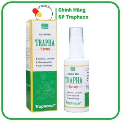 Xịt Khử Mùi Trapha Spray (60ml)