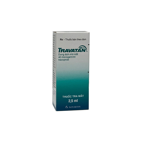 Travatan Nhỏ Mắt Novartis (C2,5Ml)