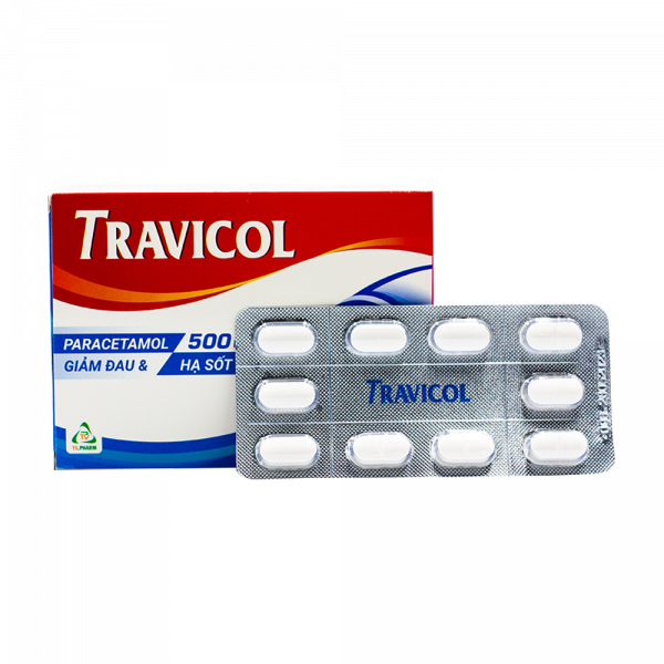 Travicol 500 Paracetamol 500Mg Tv. Pharma (H100V)
