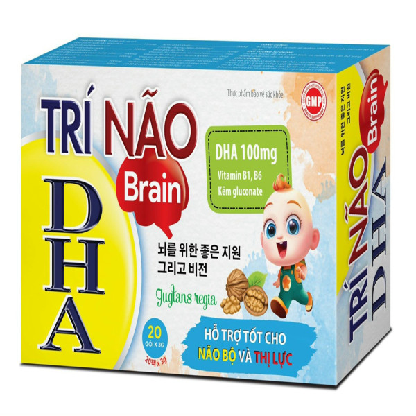 Trí Não Dha Vàng _Ako (Hộp 20 Gói)