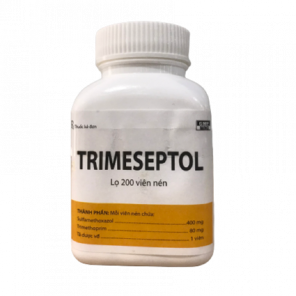Trimeseptol 480Mg Nén _Hà Tây (Lọ200V)