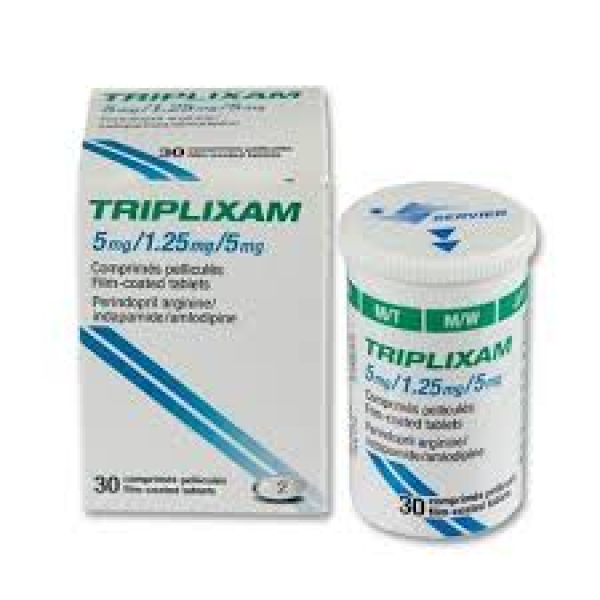 Triplixam IndapamideAmlodipine 5Mg1.25Mg5Mg Servier (L30V)