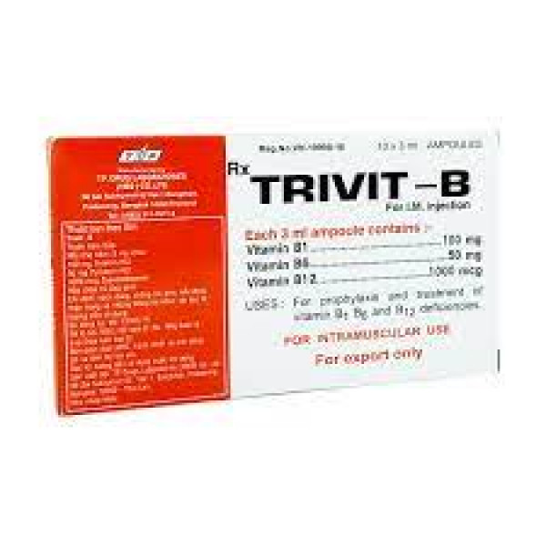 Trivit B Tiêm _Thái Lan (H/10 Ống/3Ml)