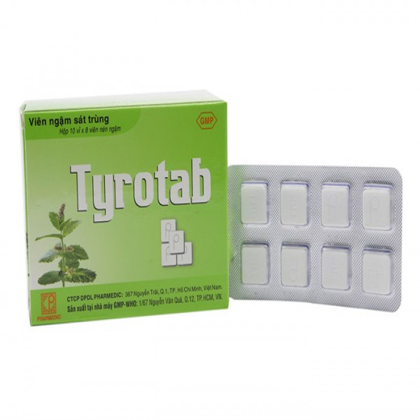 Tyrotab Pharmedic (H10Vỉ8V)