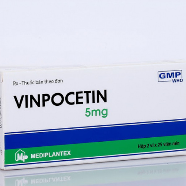 Vinpocetin 5Mg Mediphlantex (H/50V)