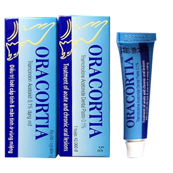 Oracortia Cream Nhiệt _Thái (Tuýp/5Gr)