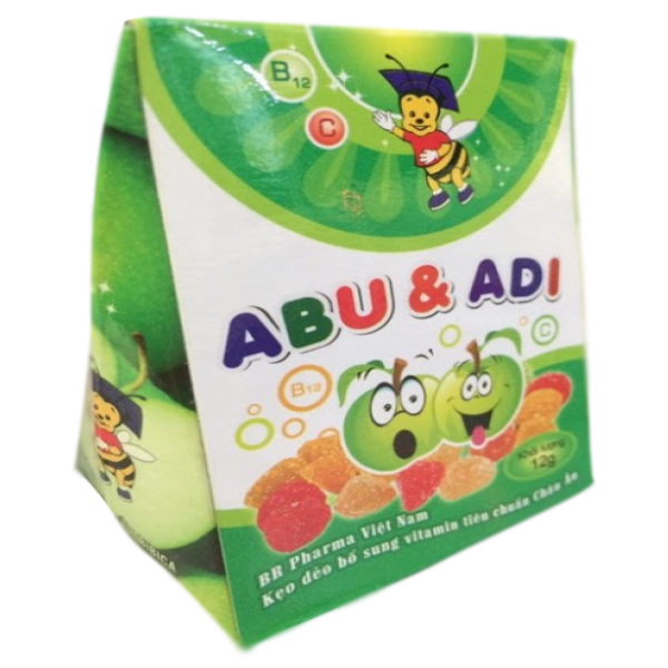 Kẹo Dẻo Abu Adi Hộp Tam Giác Br Pharma (Cọc 10 Hộp)