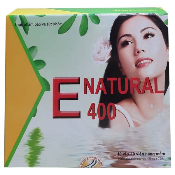 Vitamin E Natural 400 _Trường Thọ (H/100V) (E Cô Gái )