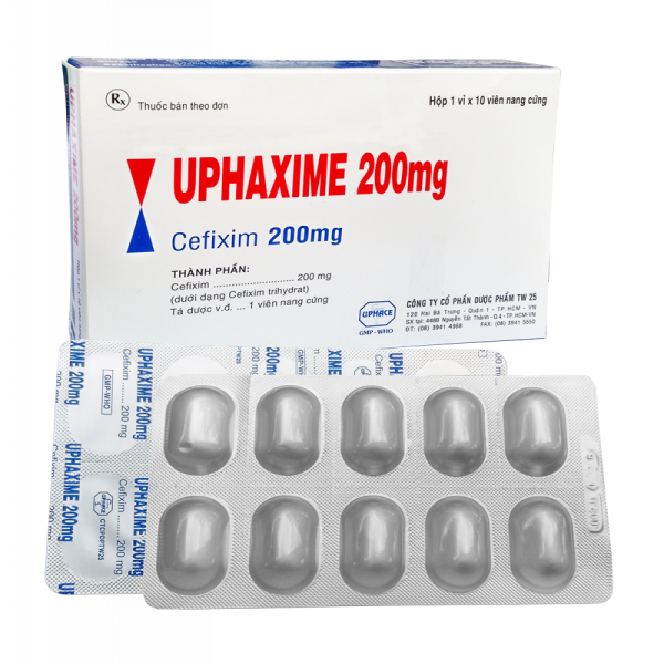 Uphaxime Cefixim 200Mg Tw25 (H20V)