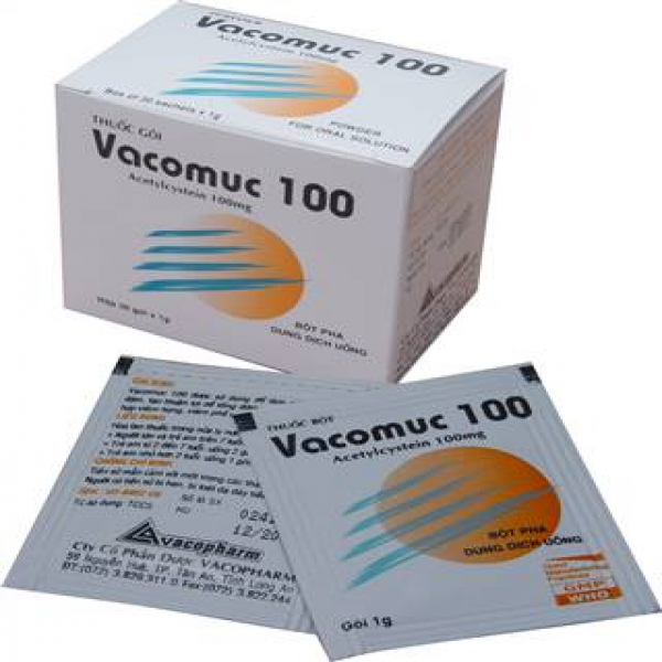 Vacomuc 100Mg Vacopharm (H30G1Gr)