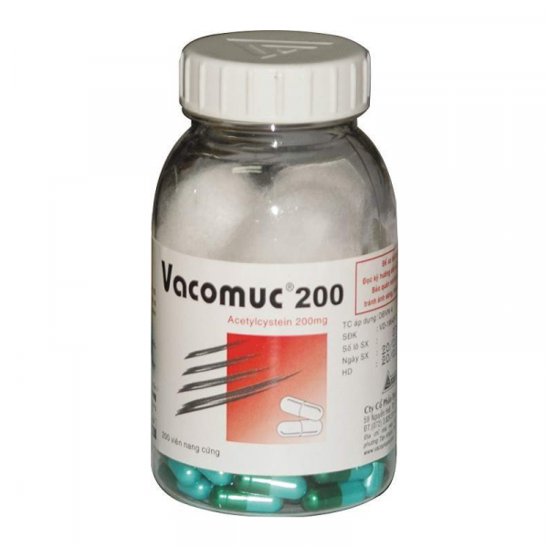Vacomuc Acetylcystein 200Mg Vacophar (L200V)