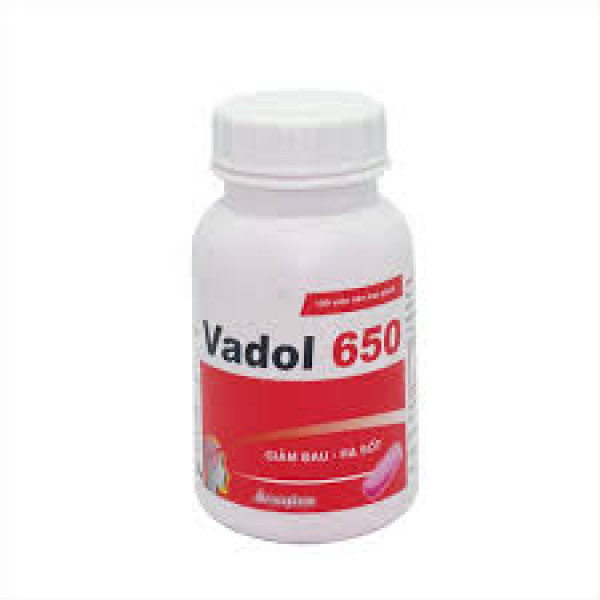 Vadol 650 Vacopharm (L100V) ) (Nén) (Đỏ)