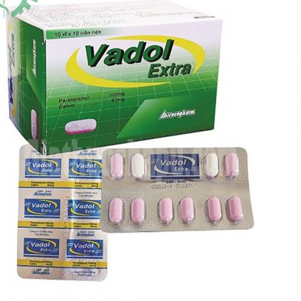 Vadol Extra 50065 Vỉ _Vacopharm (H100V)
