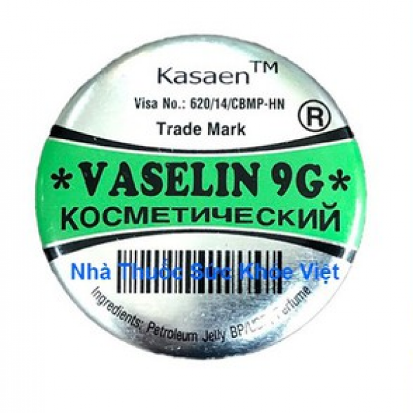 Vaselin 9G Xanh (L9G) nẻ, bán 10 lọ