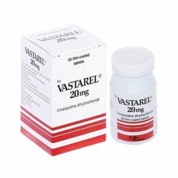 Vastarel 20Mg (Trimetazidin) _Pháp (Lọ60 Viên)