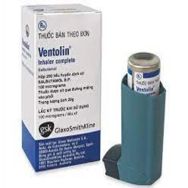 Ventolin Xịt 100McgLiều _Gsk (C200 Liều)