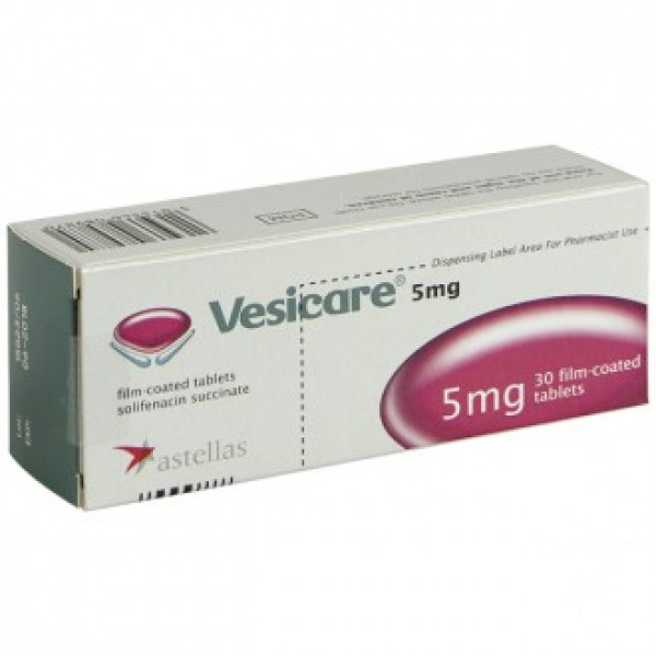 Vesicare 5Mg Astellas Pharma (H30V)