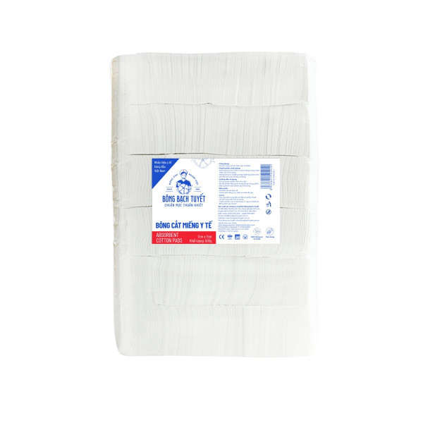 Bông Cắt Miếng 7Cmx7Cm Bạch Tuyết 1Kg