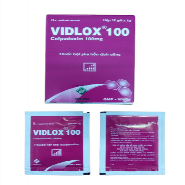 Vidlox Cefpodoxim 100Mg Vidipha (H12G)