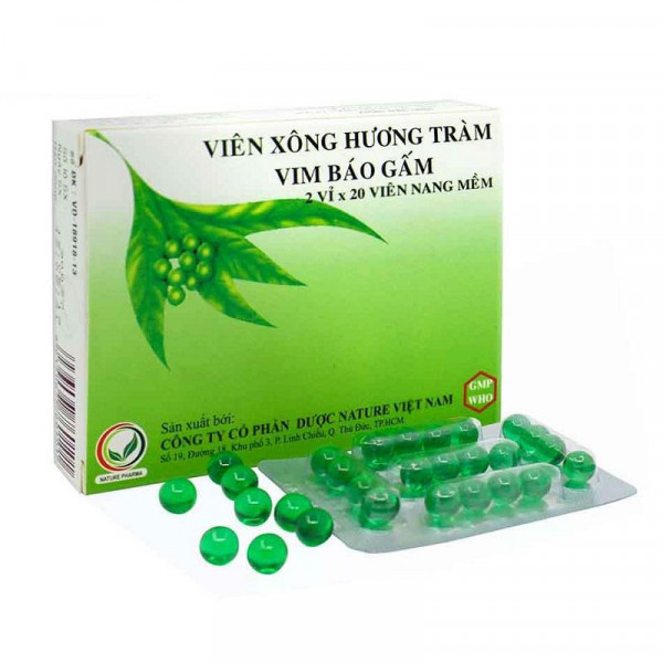 Viên Xông Hương Tràm Vim Báo Gấm (H40V)