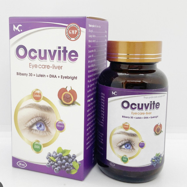 Viên Uống Bổ Mắt Ocuvite _Mc (L30 Viên)