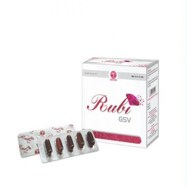 Viên Uống Đẹp Da Rubi Gsv (H60V)