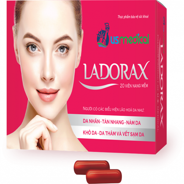 Viên Uống Trắng Da Ladorax Natural (H20V)