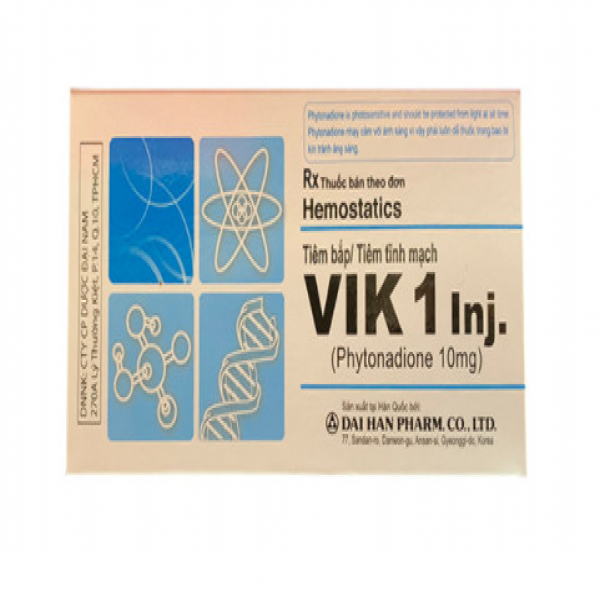 Vik 1 Phytomenadion 10Mg Inj Daihanpharm (H10Ống)