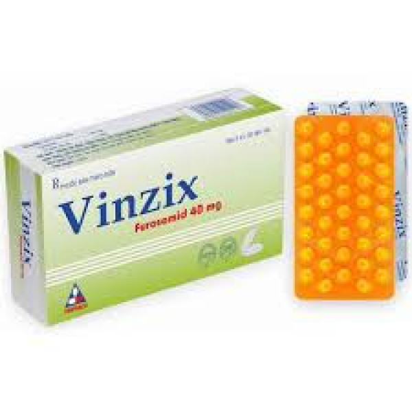 Vinzix Furrosemid 40Mg Vinphaco (H250V)