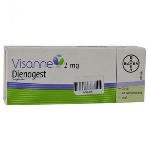 Visanne 2Mg (Dienogest) _Đức (H2 Vỉ X 14V)