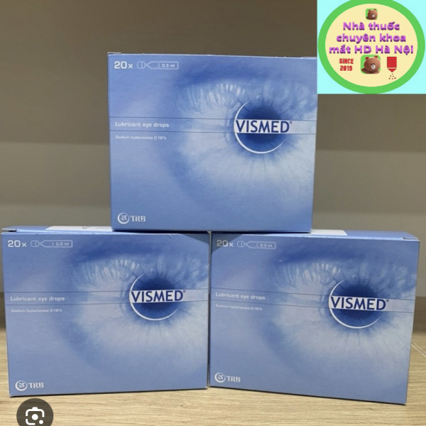 Vismed Nhỏ Mắt Trb Chemedica _Argentina (H20 Ống0,3Ml)