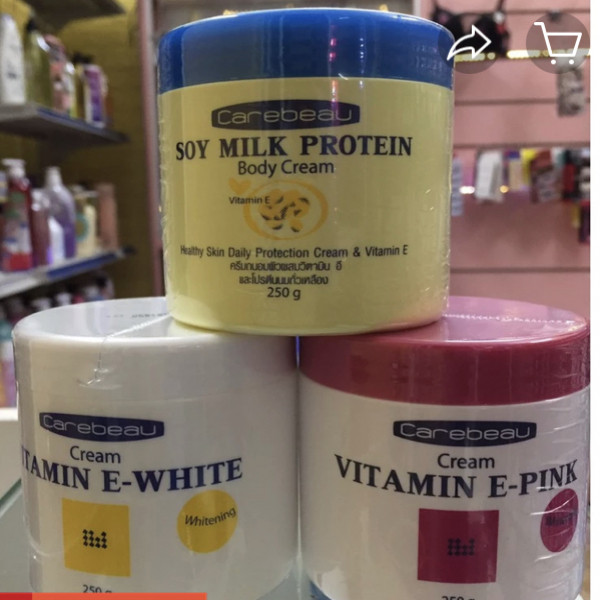 Vitamin E Cream Hũ Hồng, Trắng, Xanh _Thái (Hũ250Gram)