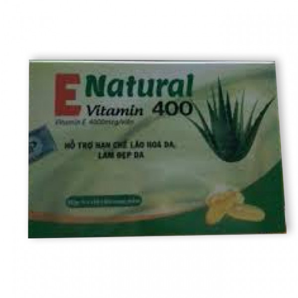 Vitamin E Natural 400 Lô Hội (H100V)