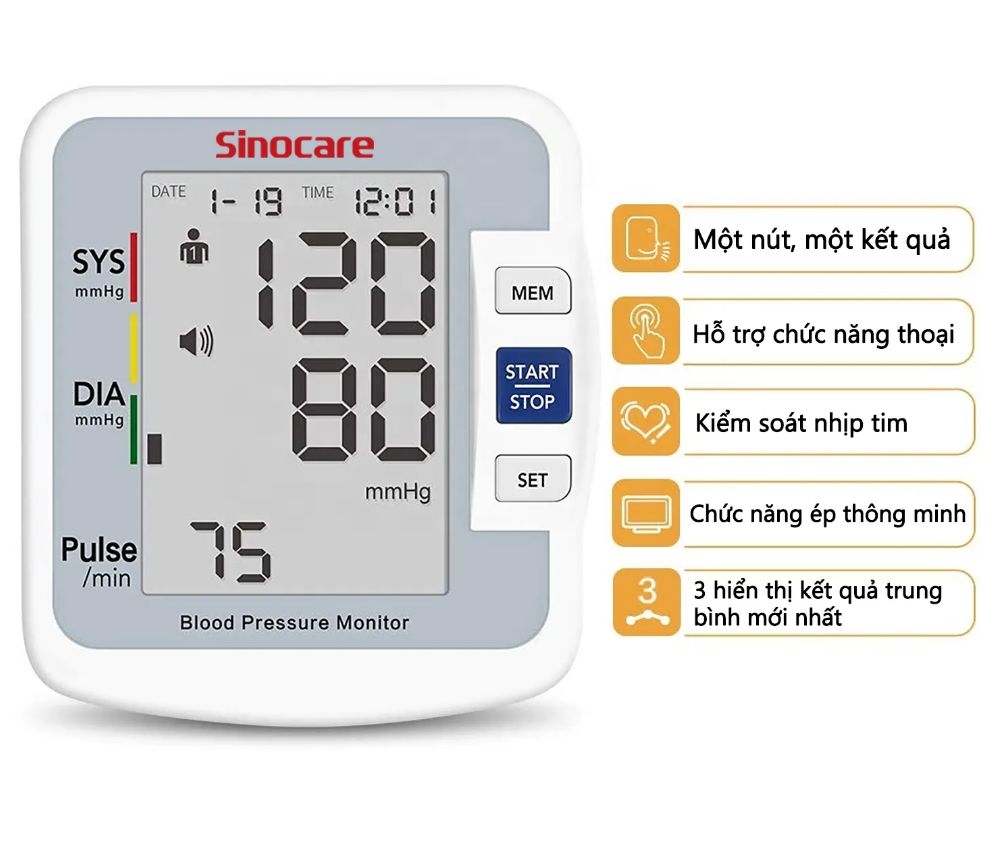Máy Đo Huyết Sinocare (H/1C)