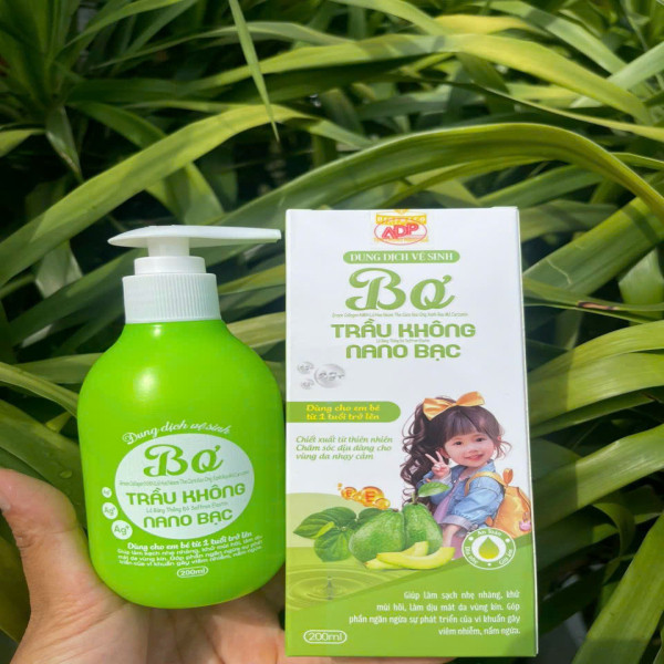 Vs Trẻ Em Bơ Trầu Không Nano Bạc, Vòi _Adp (C200Ml)