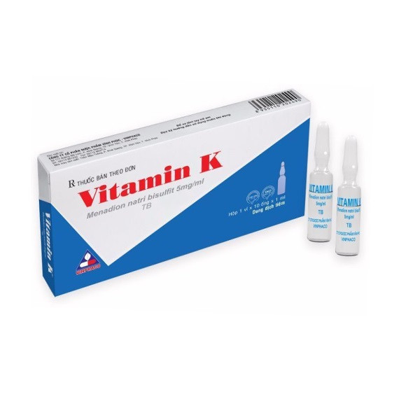 Vitamin K 5Mg/Ml Tiêm _Vĩnh Phúc (Hộp/10 Ống/1Ml)
