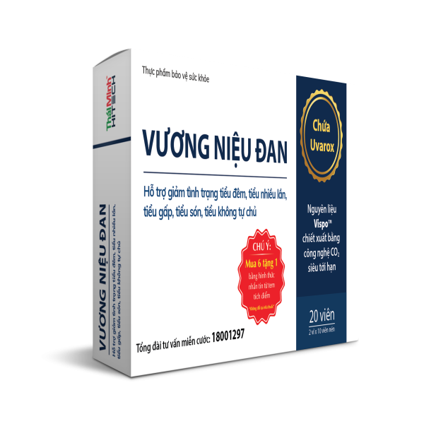 Vương Niệu Đan _Thái Minh (Hộp2 Vỉ X 10 Viên)
