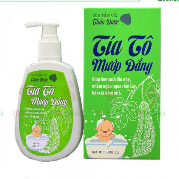 Sữa Tắm Tía Tô Mướp Đắng (C/200Ml) D9.27 Hóa Đơn