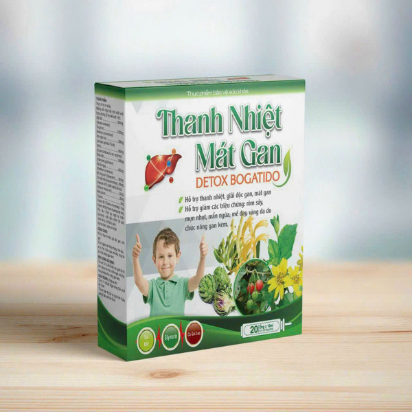Bổ Gan Ống Thanh Nhiệt Mát Gan Detox _An Đại Phát (H/20 Ống) K50