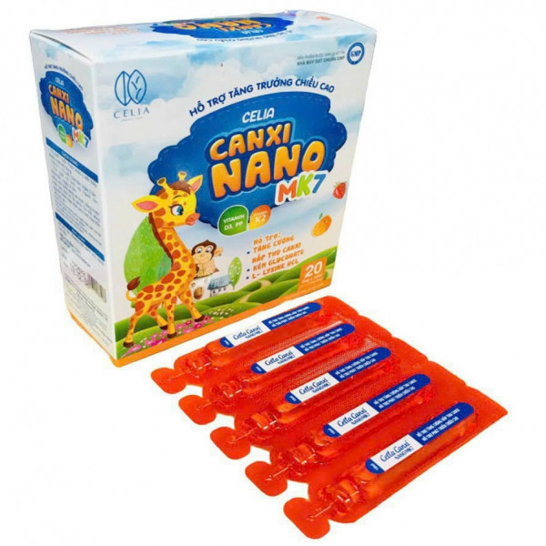 Celia Canxi Nano Mk7 Chữ Nhỏ _Celia (H/20 Ống) K52