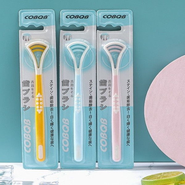 Cạo Lưỡi Cán Dài Cobqb Nhật (Vỉ/1 Cái)